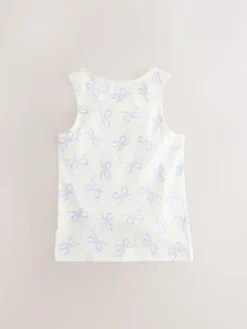Sale Next Printed Vests 3 Pack (1.5-16yrs) Blue