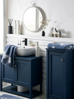 Next Blue Puffin 100% Cotton Towels^ Towels & Bathmats