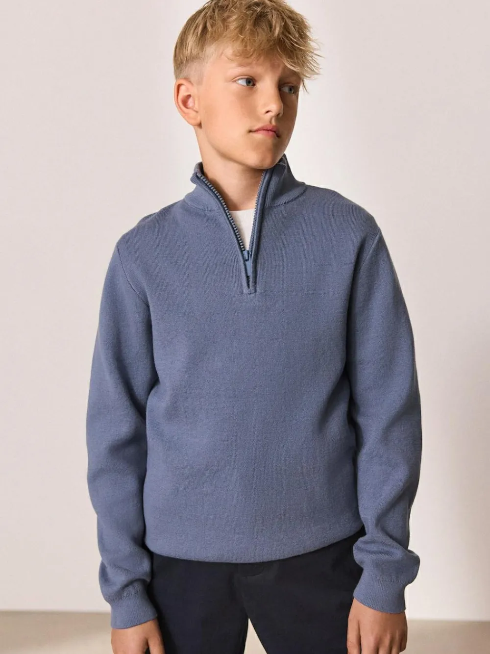 Discount Next Quarter Zip Jumper (3-16yrs) Blue