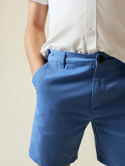 Next Blue Regular Fit Chino Shorts (3-16yrs)^BOY Shorts