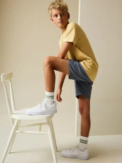 Next Blue Regular Fit Shorts (3-16yrs)^BOY Shorts