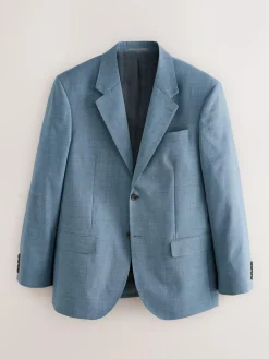 Next Regular Fit Signature Nova Fides 100% Italian Wool Suit Jacket^ Blue Suits