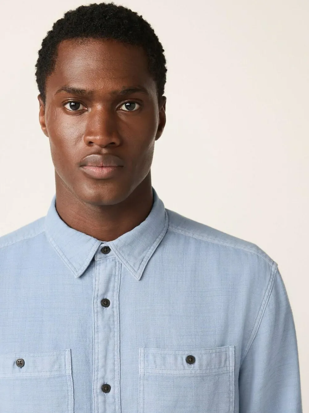 Next Regular Fit Textured Twin Pocket Long Sleeve Shirt^ Shirts