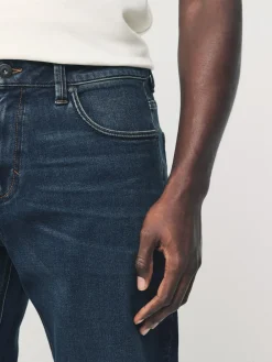 New Next Blue Regular Tapered Fit Motionflex Jeans