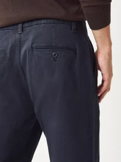 Next Regular Tapered Fit Single Pleated Stretch Chinos Trousers^ Pants & Chinos