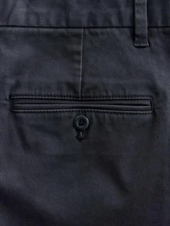 Next Regular Tapered Fit Single Pleated Stretch Chinos Trousers^ Pants & Chinos