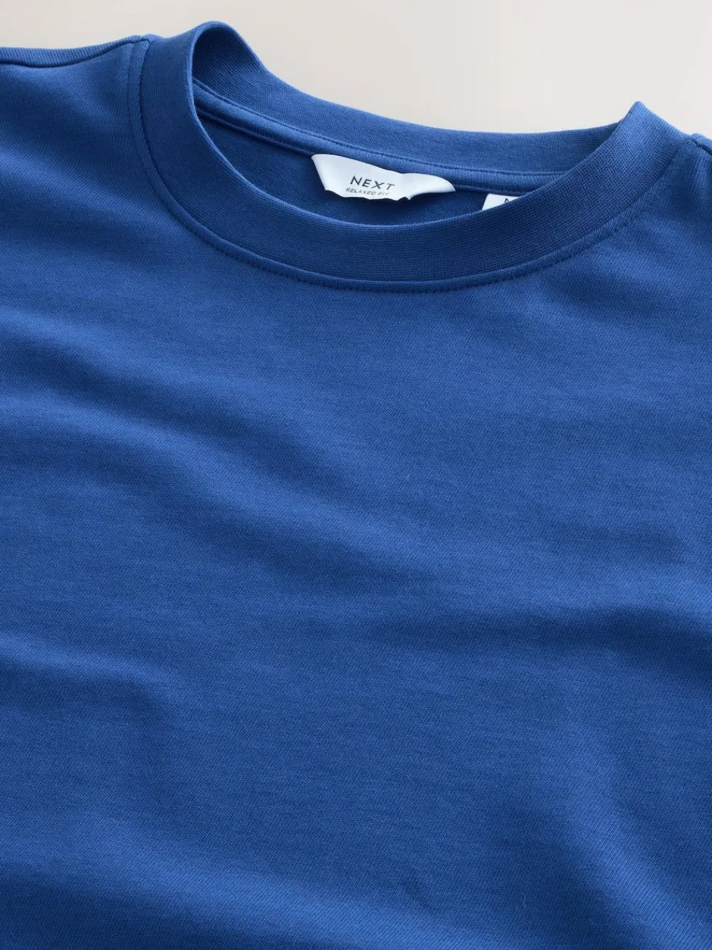 Next Blue Relaxed Fit Heavyweight T-Shirt^ Tops & T-Shirts