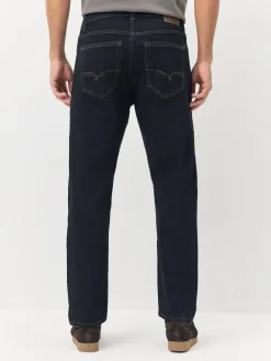 Next Blue Rinse Regular Tapered Fit Motionflex Jeans^ Jeans|Jeans