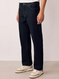 Next Blue Rinse Straight Fit Motionflex Jeans^ Jeans|Jeans