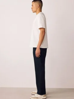 Next Blue Rinse Straight Fit Motionflex Jeans^ Jeans|Jeans