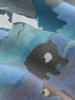 Next Long Sleeve Grandad Christmas Printed Shirt (3mths-10yrs)^BOY Suits & Vest