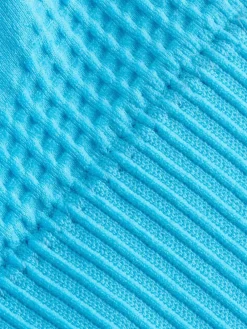 Hot Next Seamless Strappy Sports Bra Blue