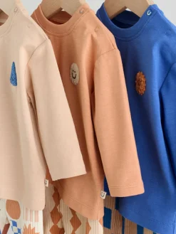 Next Blue Shapes Tops and Leggings 6 Piece Baby Set (0mths-3yrs)^BOY Baby Winter Clothing|Tops