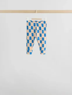 Next Blue Shapes Tops and Leggings 6 Piece Baby Set (0mths-3yrs)^BOY Baby Winter Clothing|Tops