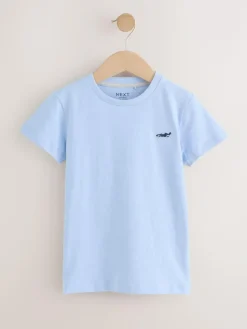 Discount Next Blue Short Sleeve T-Shirts 5 Pack (3mths-7yrs)
