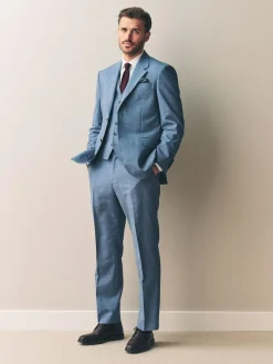 New Next Blue Signature Nova Fides Wool Waistcoat