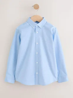 Next Blue Single Oxford Shirt (3-16yrs)^BOY Occasionwear|Shirts