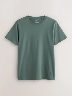 Next Slim Fit 100% Cotton Layering T-Shirts 5 Pack^ Tops & T-Shirts
