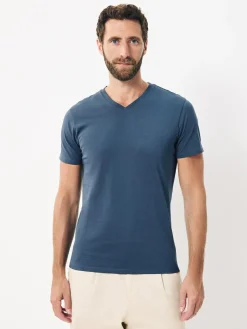 Next Slim Fit 100% Cotton V-Neck Layering T-Shirts 5 Pack^ Tops & T-Shirts