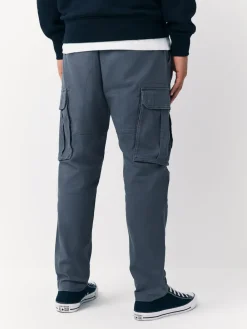 Clearance Next Blue Slim Fit Cotton Stretch Cargo Trousers