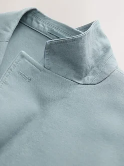 Next Slim Fit Cotton TENCEL™ Suit Jacket^ Blue Suits