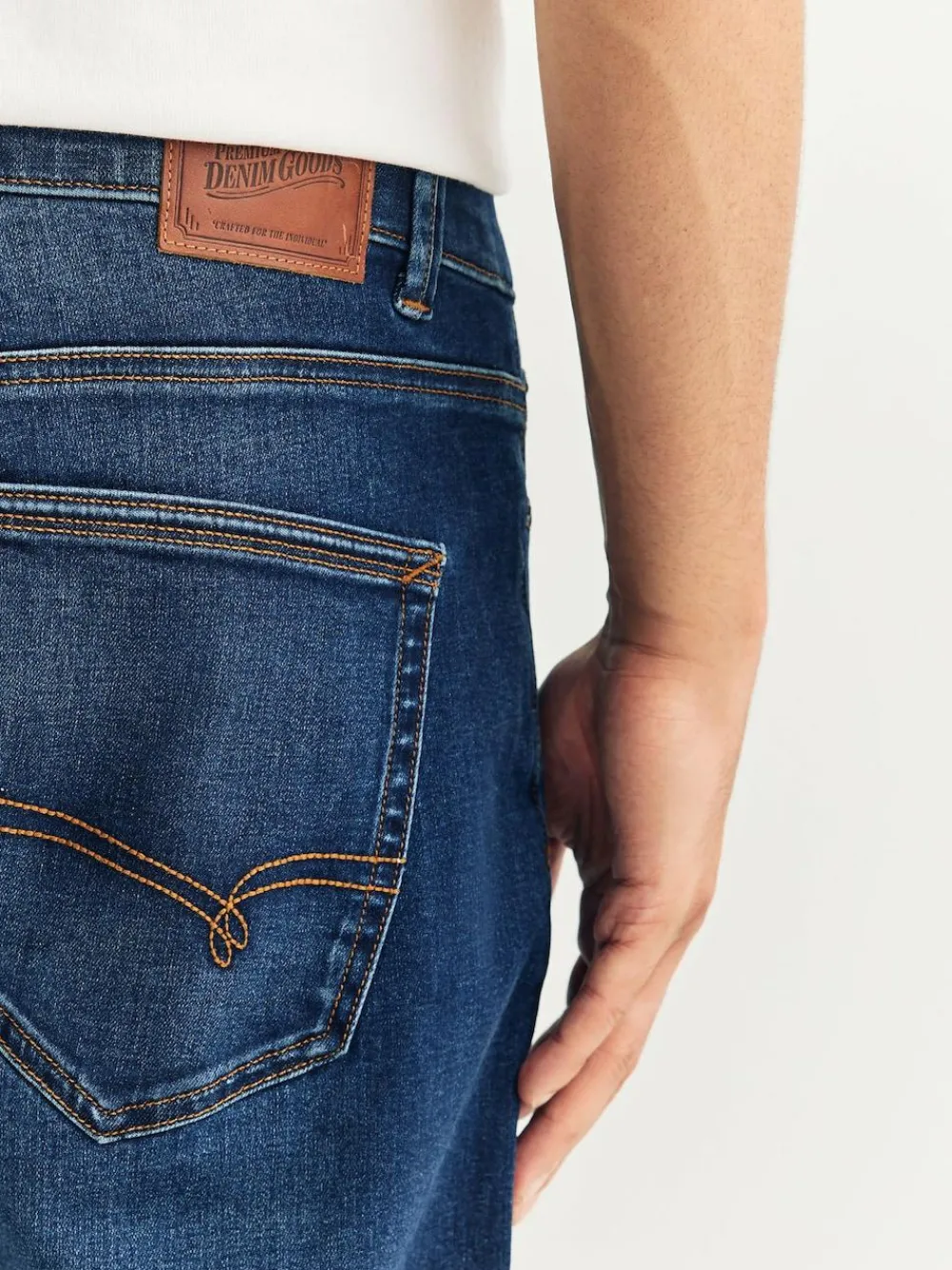 Next Blue Slim Fit Motionflex Jeans^ Jeans|Jeans