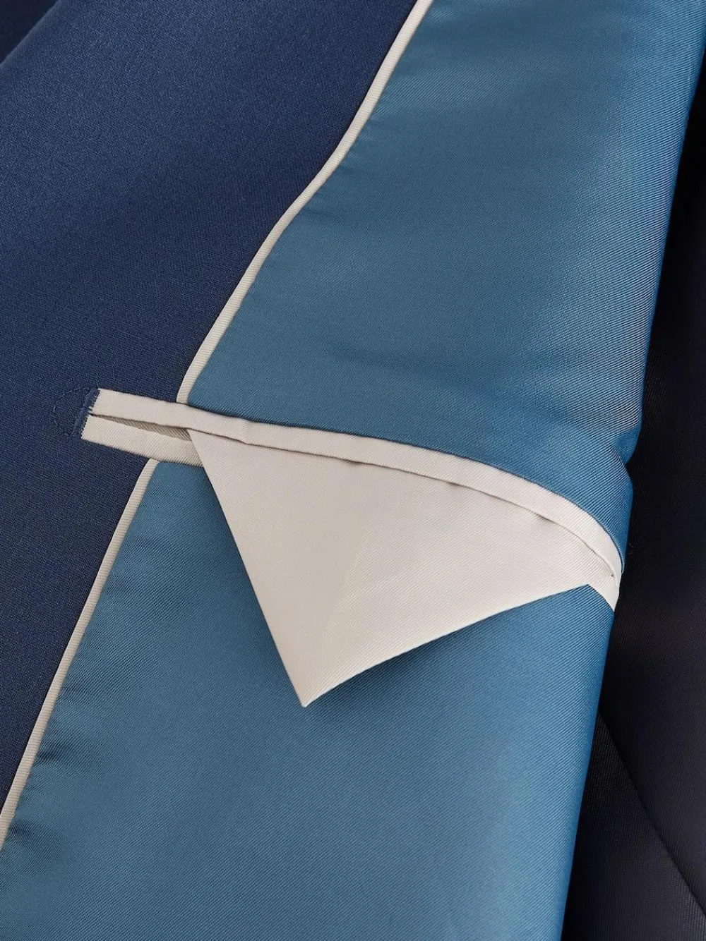 Next Slim Fit Wool Blend Motionflex Suit Jacket^ Blue Suits