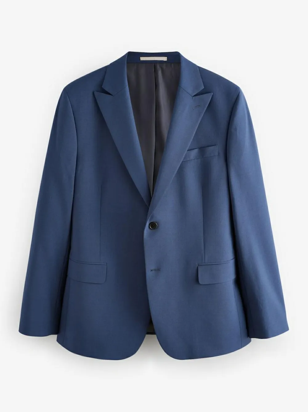 Next Slim Fit Wool Blend Motionflex Suit Jacket^ Blue Suits