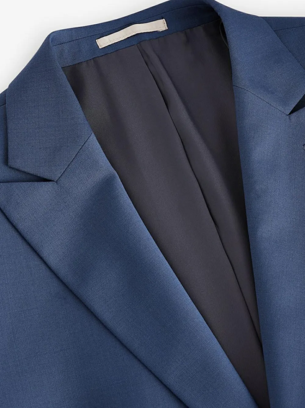 Next Slim Fit Wool Blend Motionflex Suit Jacket^ Blue Suits