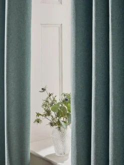 Next Soft Marl Blackout/Thermal Eyelet Curtains^ Curtains & Blinds