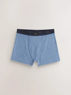 Online Next Soft Waistband Trunks 5 Pack (1.5-16yrs) Blue