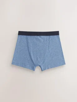 Online Next Soft Waistband Trunks 5 Pack (1.5-16yrs) Blue