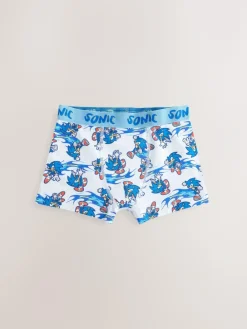 Next Blue Sonic Boxers 3 Pack (2-14yrs)^BOY Underwear