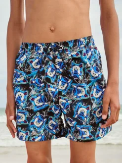 Next Blue Sonic Swim Shorts (3-16yrs)^BOY Swimwear