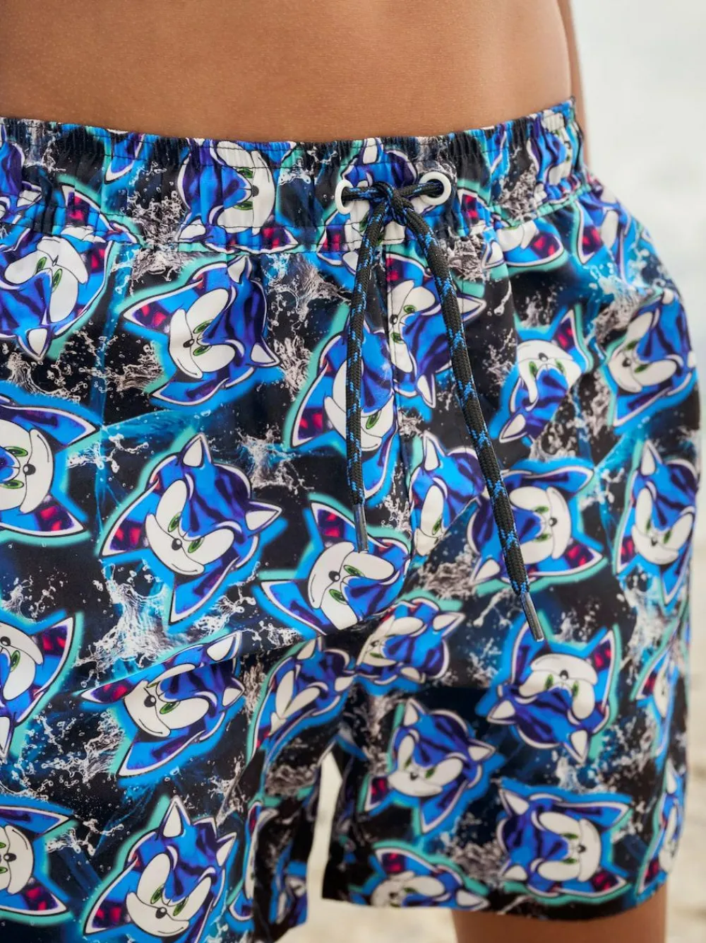 Next Blue Sonic Swim Shorts (3-16yrs)^BOY Swimwear