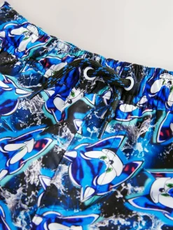 Next Blue Sonic Swim Shorts (3-16yrs)^BOY Swimwear