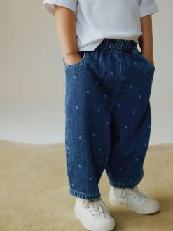 Next Pullon Barrel Jeans (3mths-7yrs)^ Baby Girls|Jeans & Joggers