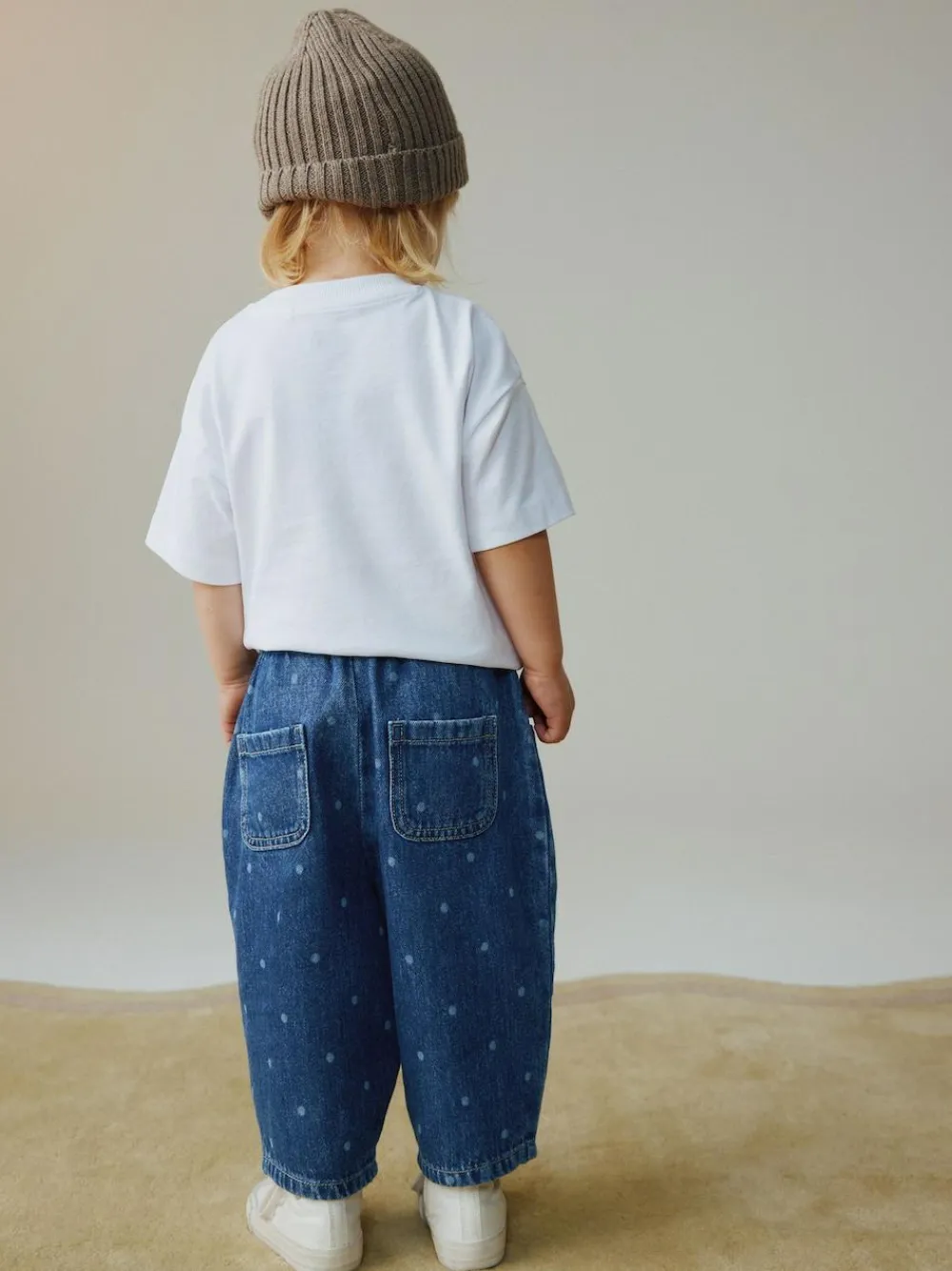 Next Pullon Barrel Jeans (3mths-7yrs)^ Baby Girls|Jeans & Joggers