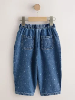 Next Pullon Barrel Jeans (3mths-7yrs)^ Baby Girls|Jeans & Joggers