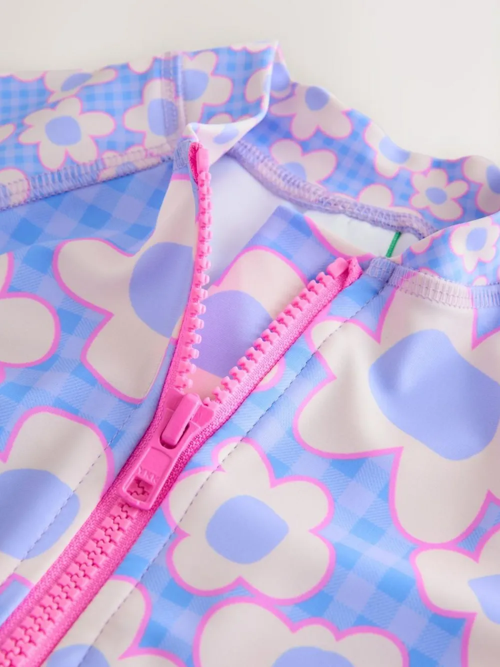 Next Blue Stampy Floral Sunsafe Swimsuit (3mths-10yrs)^ Swimwear|Swimwear