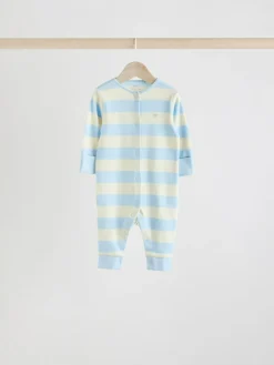 Next Blue Star Baby Footless Sleepsuits 4 Pack (0mths-3yrs)^BOY Nightwear|Nightwear