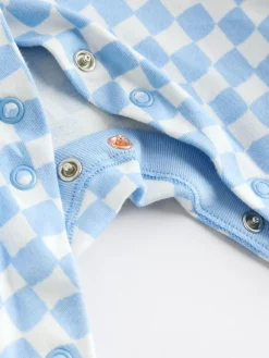 Next Blue Star Baby Footless Sleepsuits 4 Pack (0mths-3yrs)^BOY Nightwear|Nightwear