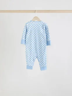 Next Blue Star Baby Footless Sleepsuits 4 Pack (0mths-3yrs)^BOY Nightwear|Nightwear