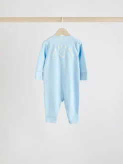 Next Blue Star Baby Footless Sleepsuits 4 Pack (0mths-3yrs)^BOY Nightwear|Nightwear