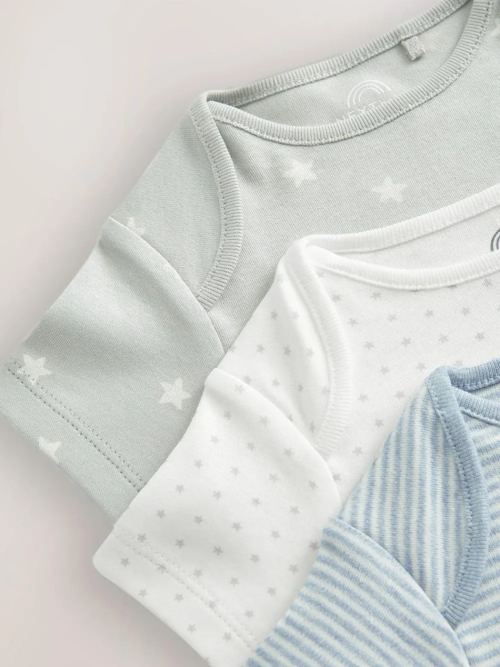 Discount Next Blue Star Baby Hip Dysplasia Short Sleeve Bodysuits 3 Pack