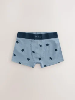Next Blue Stars and Stripes Trunks 10 Pack (1.5-16yrs)^BOY Underwear