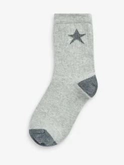 Next Blue Stars Cotton Rich Socks 7 Pack