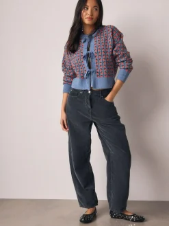 Next Supersoft Tie Front Knitted Cardigan^Women Knitwear|Knitwear