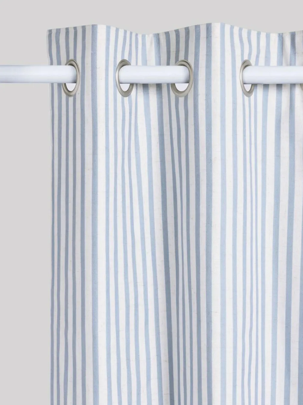 Sale Next Eyelet Blackout Curtains Blue Stripe