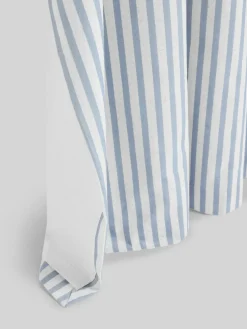 Sale Next Eyelet Blackout Curtains Blue Stripe